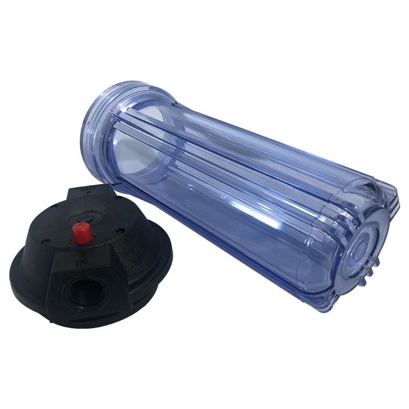 10 Inch Clear Water Filter Cartridge Housing