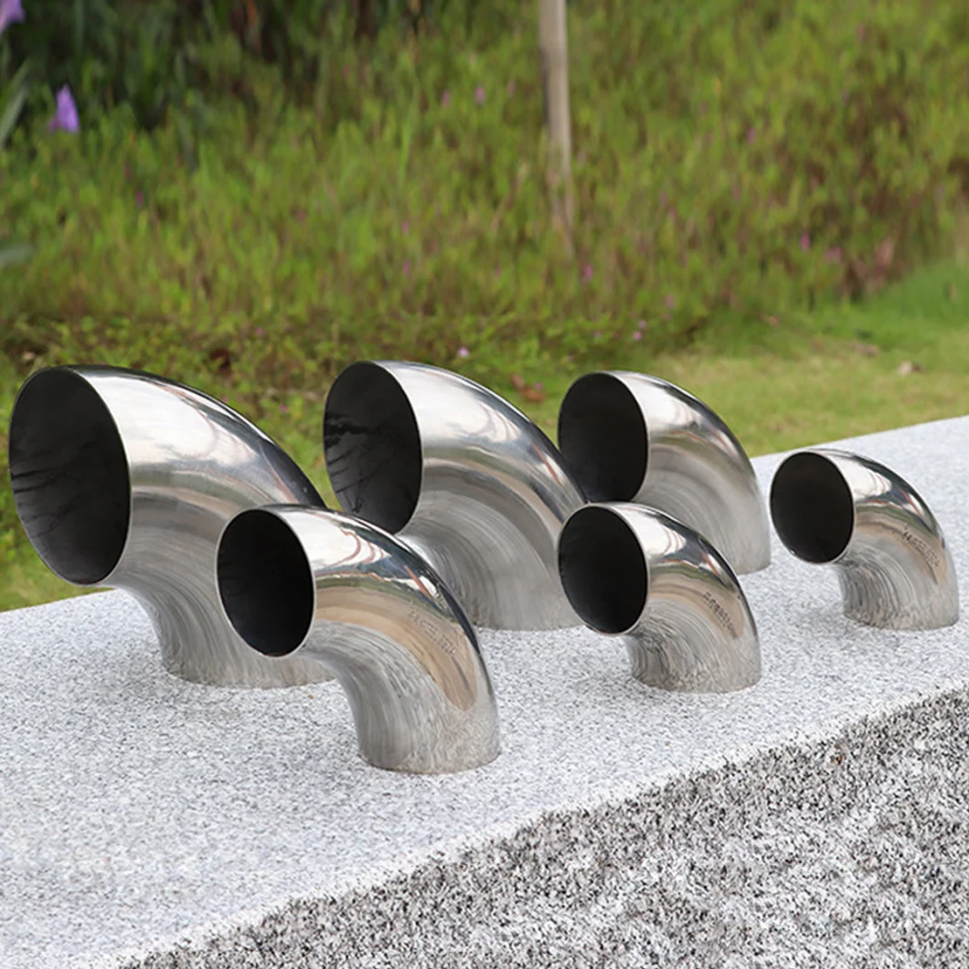 304 Stainless Steel 90 Degree Welding Bend Buttweld Elbow Connector