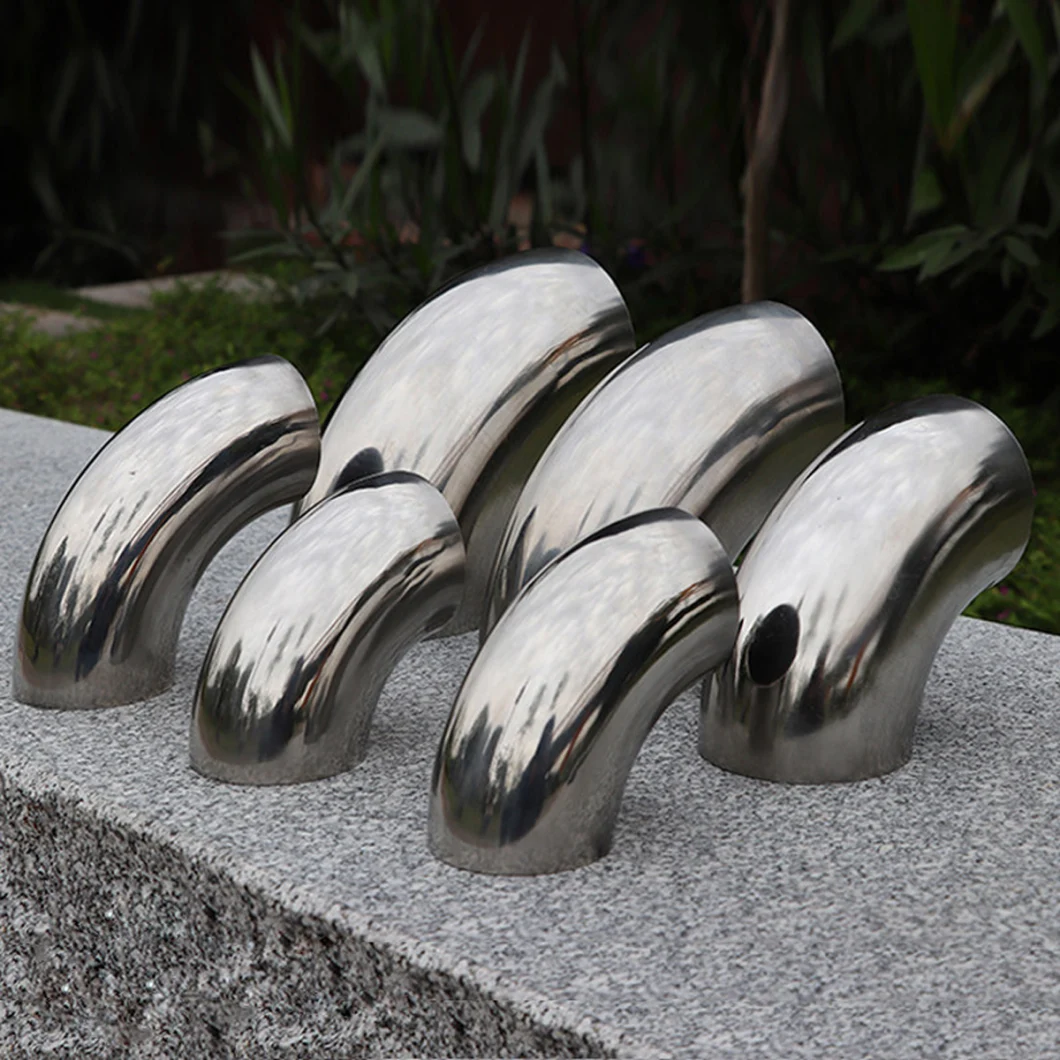 304 Stainless Steel 90 Degree Welding Bend Buttweld Elbow Connector