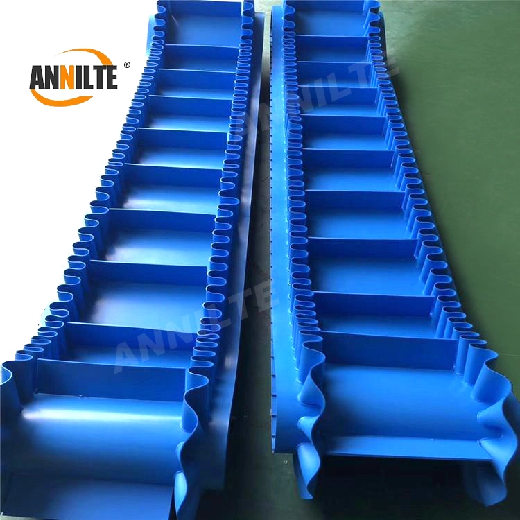 Annilte China High Quality Corrugated Skirt Sidewall Conveyor Belt