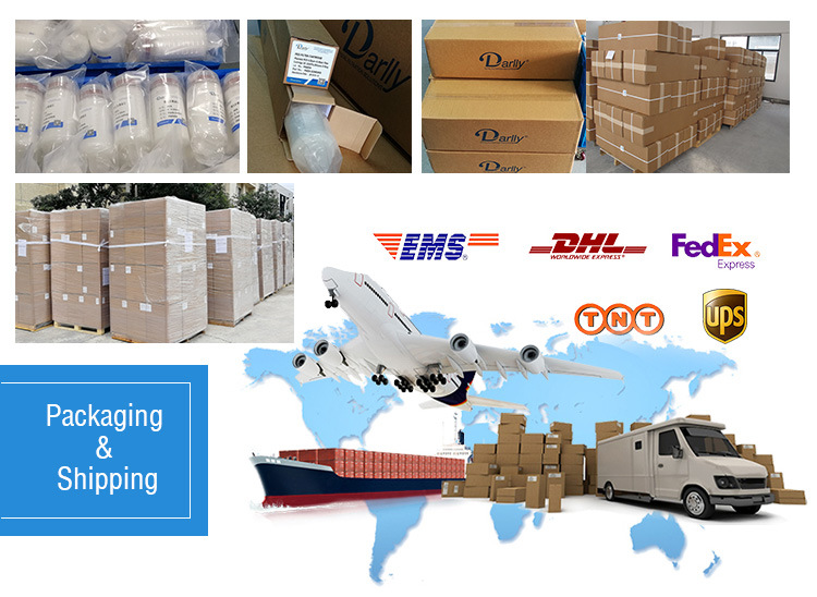 Darlly Double Layer Nylon66 Pleated Filter Cartridges for Pharmaceutical Liquid Filtration