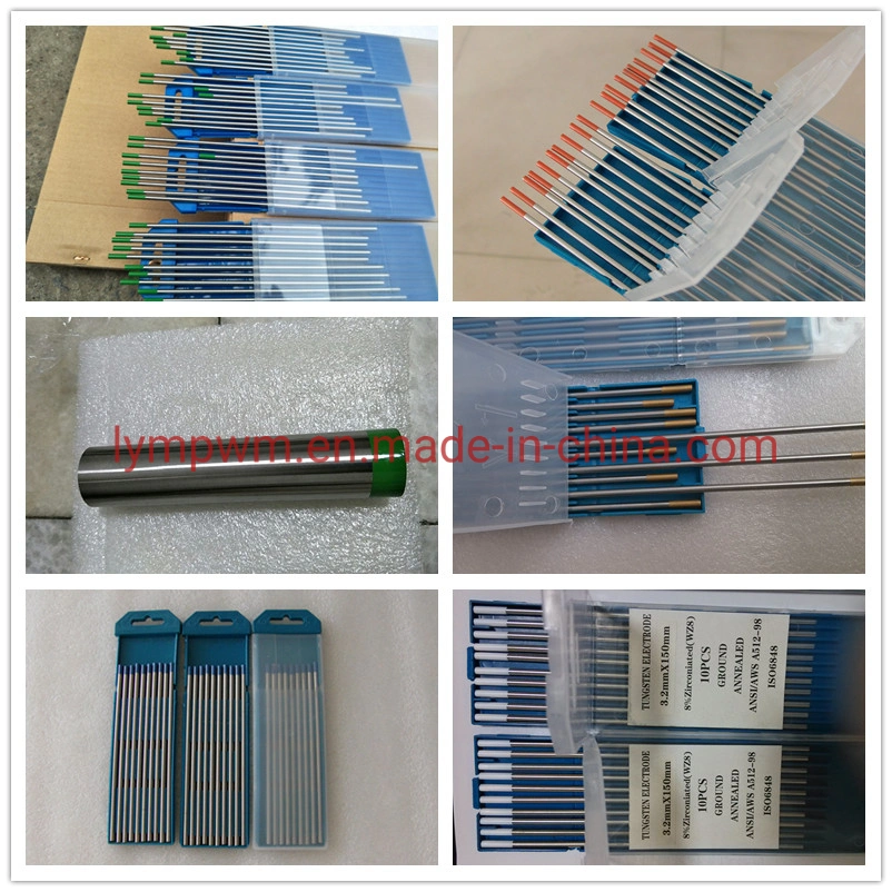 Dia3/32′ ′ Wolfram Tungsten Welding Rods Electrodes Pure Tungsten Arc Welding Electrodes