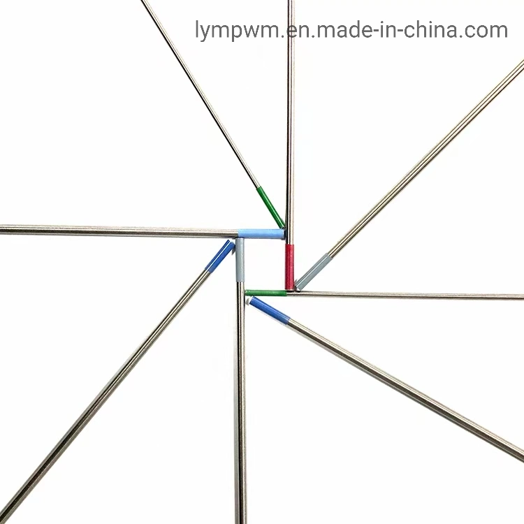 Dia3/32′ ′ Wolfram Tungsten Welding Rods Electrodes Pure Tungsten Arc Welding Electrodes
