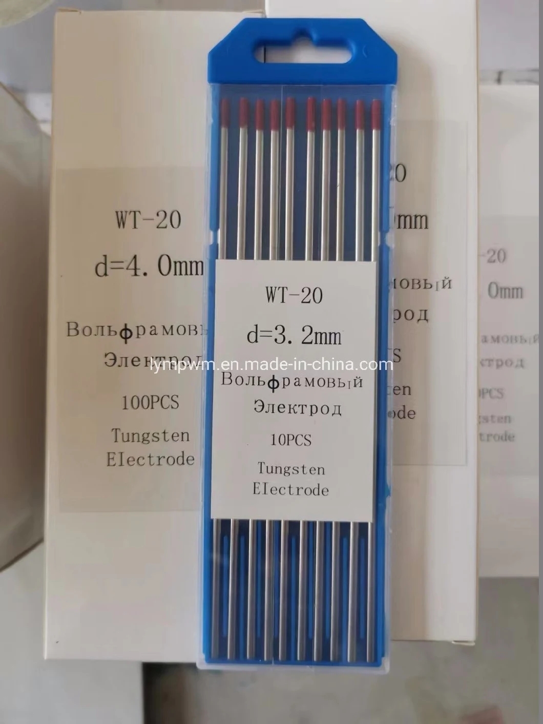 Dia3/32′ ′ Wolfram Tungsten Welding Rods Electrodes Pure Tungsten Arc Welding Electrodes