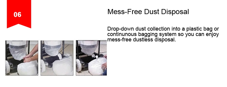 Dre Industrial Concrete Commercial High Quality Dust Collection Powder Collecting Floor Coating Self Cleaning Vacuum Cleaner