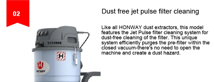 Dre Industrial Concrete Commercial High Quality Dust Collection Powder Collecting Floor Coating Self Cleaning Vacuum Cleaner