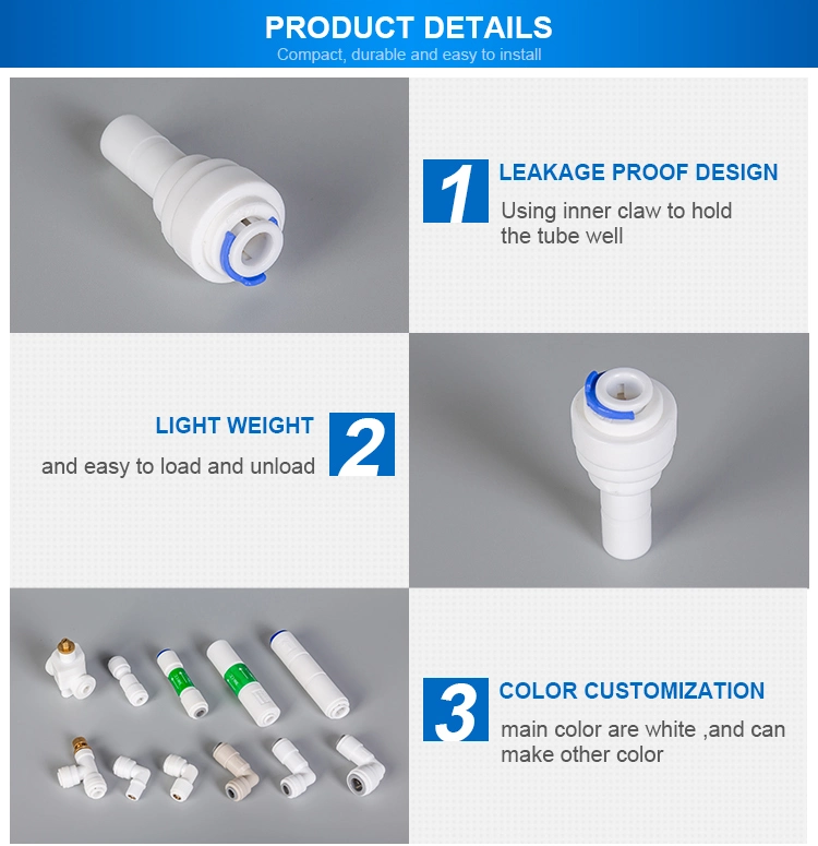Food Grade POM Material Union Connector Plumbing and Heating Fittings Water Fitting Water System Fittings