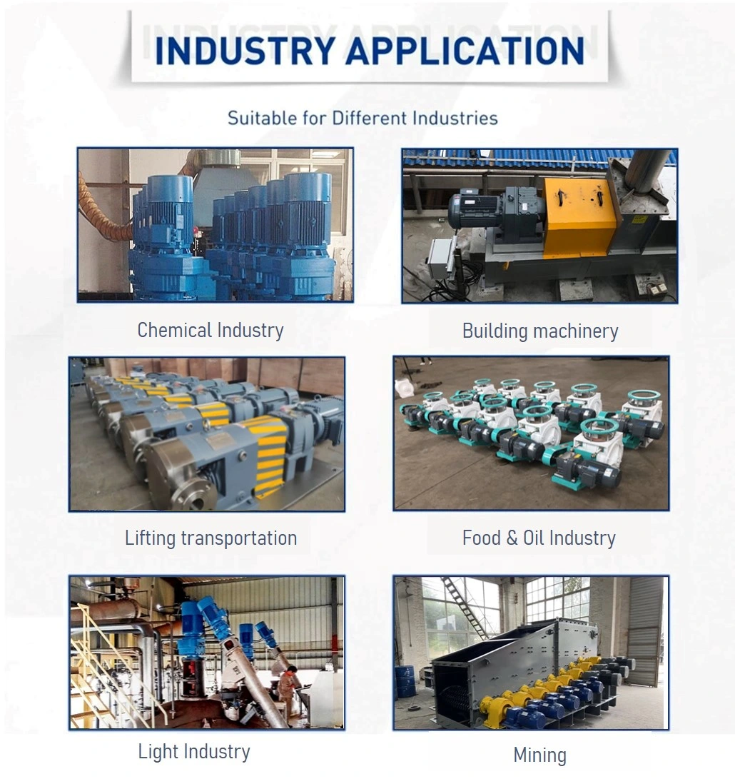 Foot Mounted R37 Helical Gear Reducer/Geared Motor