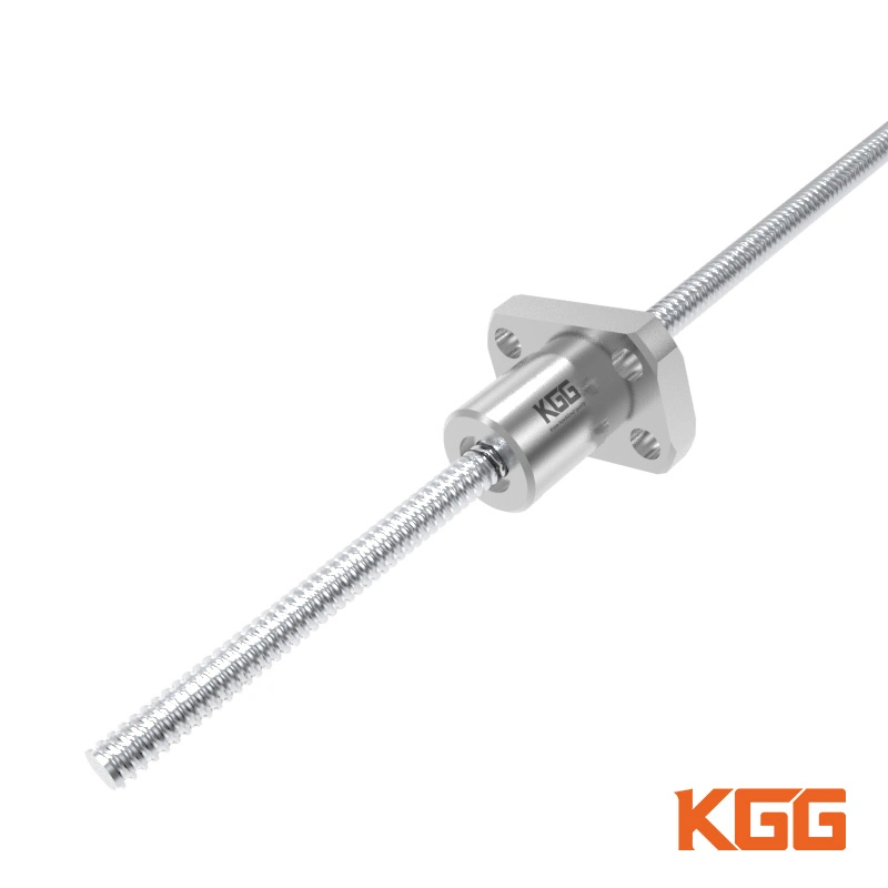 Kgg Rolled Ball Screw with 565mm Travel for LCD Module (BSD Series, Lead: 4mm, Shaft: 10mm)