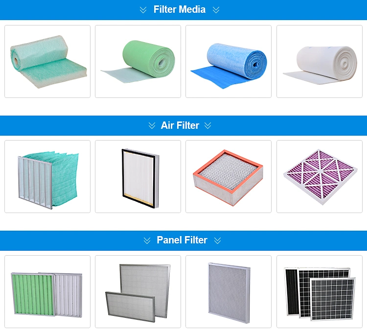 Medium Efficiency Spray Booth Filter Media Air Filter for Sale