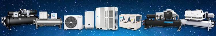Midea 255rt Air Cooling Chiller AC Screw Chiller with Adaptive Energy Regulation