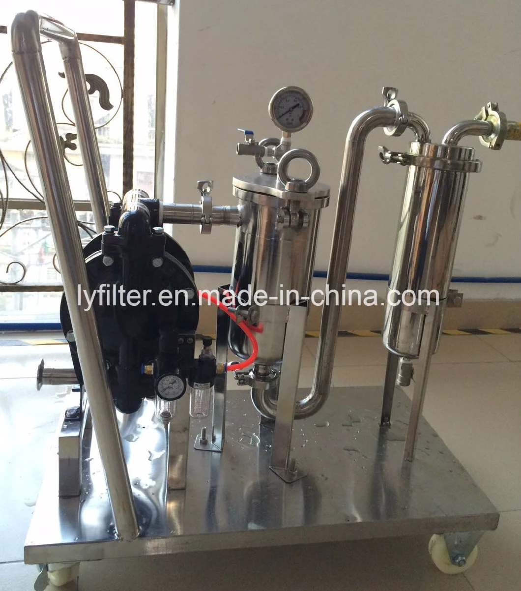 No. # 1 2 3 4 5 Stainless Steel Bag Housing Liquid Filter