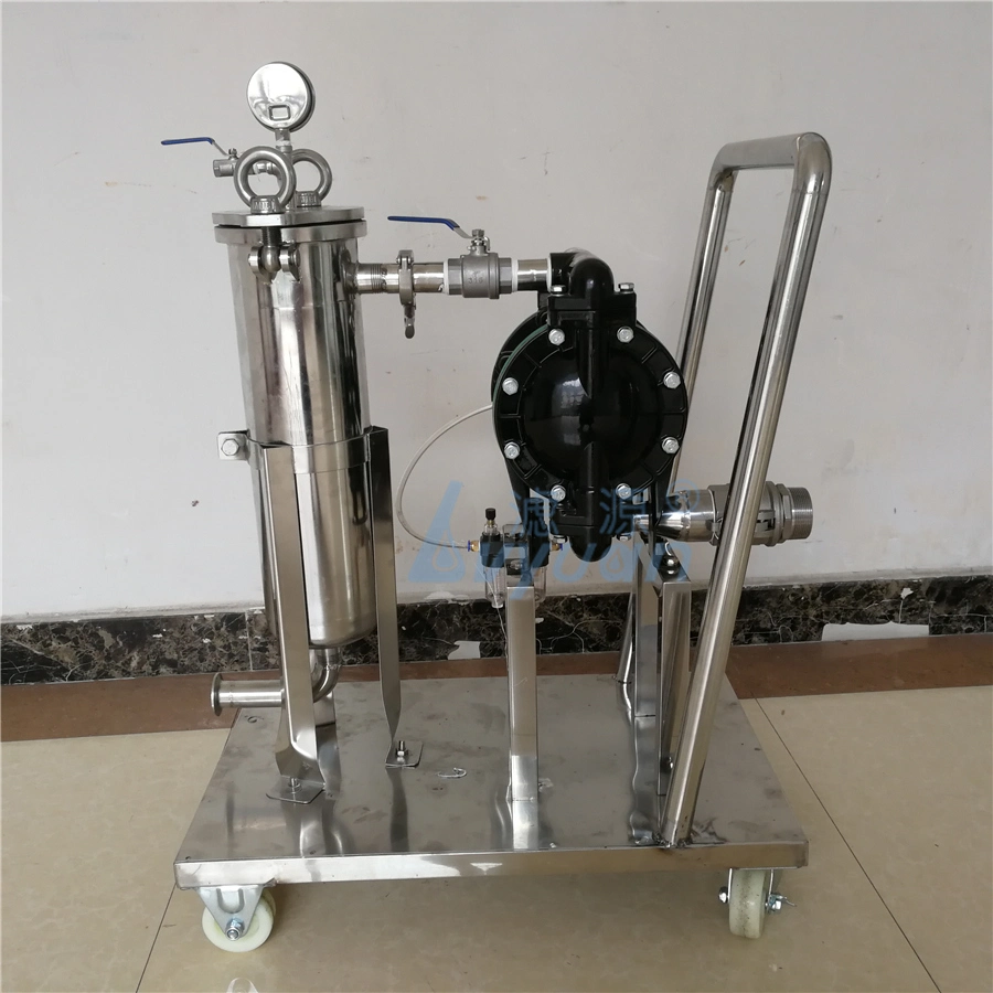 No. # 1 2 3 4 5 Stainless Steel Bag Housing Liquid Filter