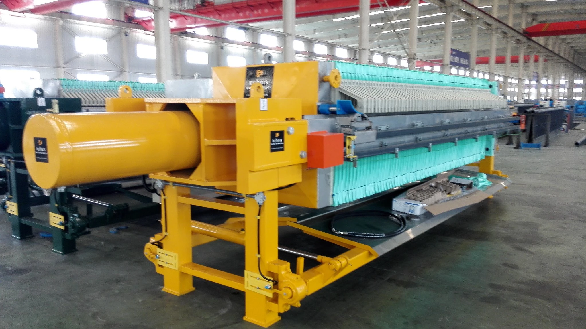 Program Controlled Auto1000 PP Membrane Filter Press