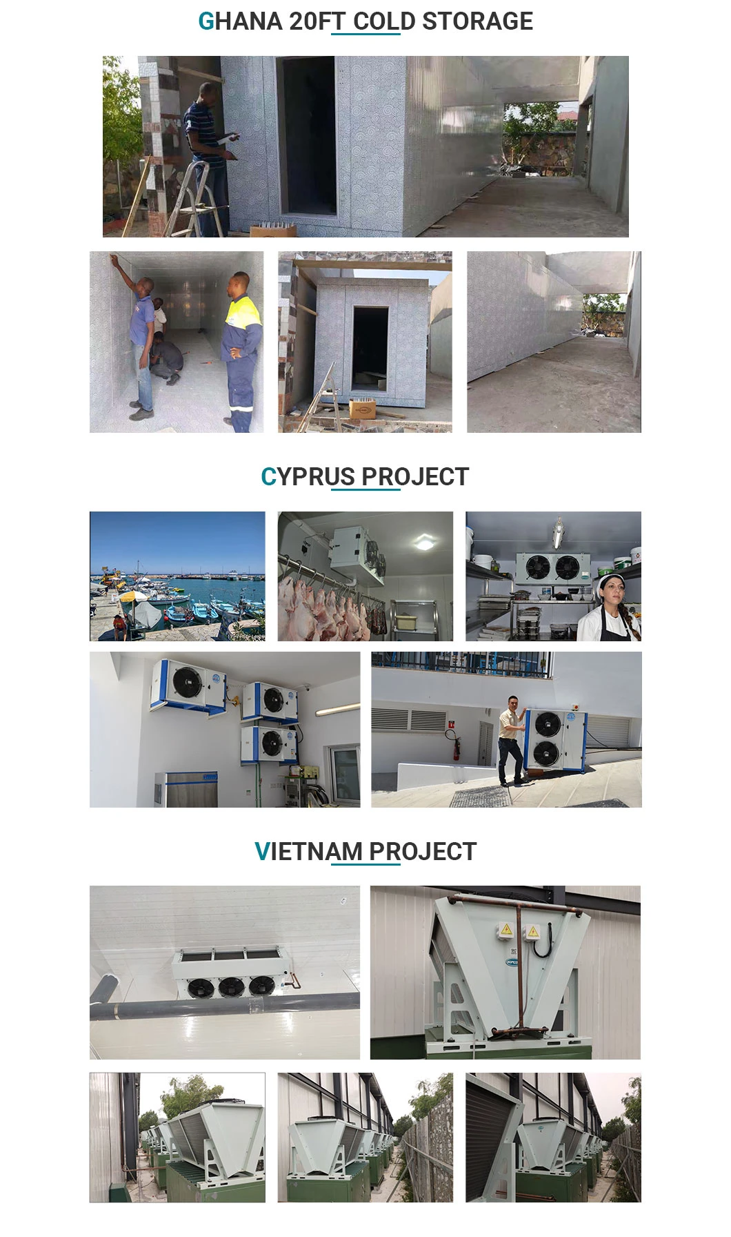 Roof Mounted Factory Price Refrigerating Monoblocks Energy Savig Condensing Unit