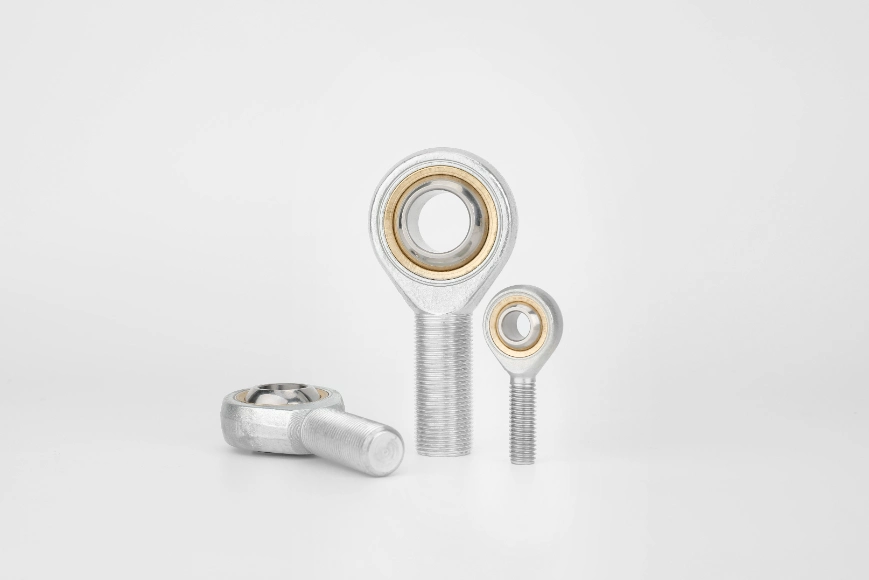 Self-Lubricating Bearings Male Thread Steel on Ptee-Metallic Fabric Maintenance Free Rod Ends for Hydraulic and Pneumatic Cylinder (SA14T/K)