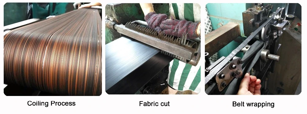 Type B298 Industrial Wrapped Rubber V Belt for Machine