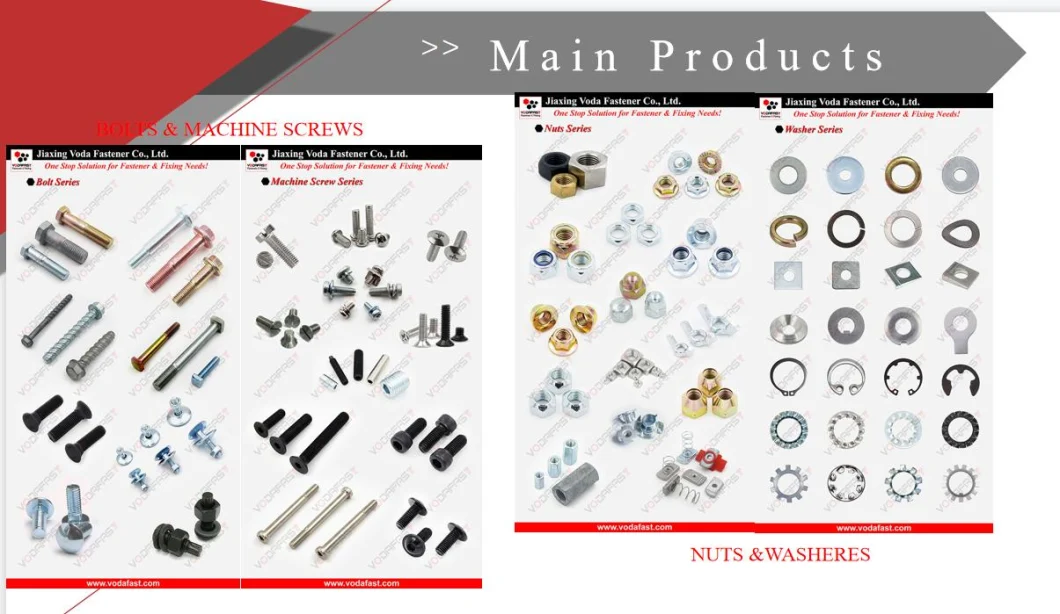 Vodafast DIN7504p Countersunk Head Self Drilling Screw with Nibs