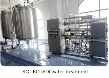 15m3/H Daily Chemical and Cosmetic Pure Water Manufacturing Equipment