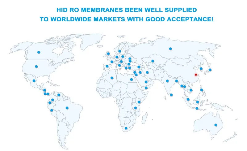 1812 2012 Water Filter RO Membrane Housing with Free Spare Parts