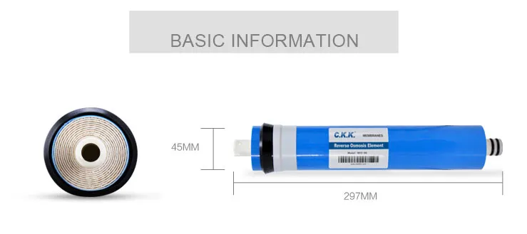 1812 Reverse Osmosis System Membrane