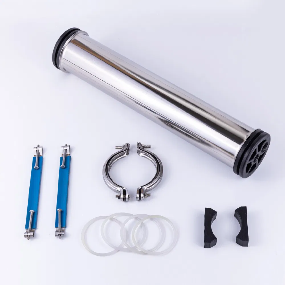 2540 4021 4040 8040 RO Membrane Water Filter Cartridge Housing Stainless Steel