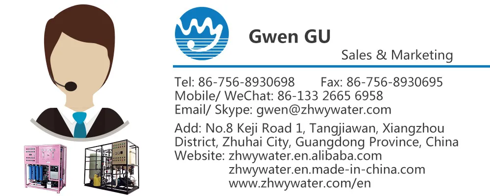3000 Gpd Water Filter Purifier RO System for Commercial