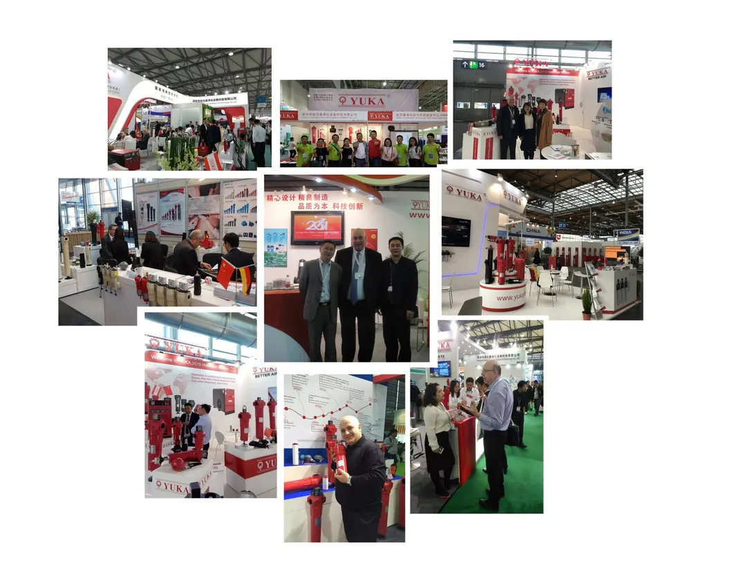 435 Scfm, 2" RC Stainless Steel Industrial Air Filter 304 Ss 316 Ss From Factory