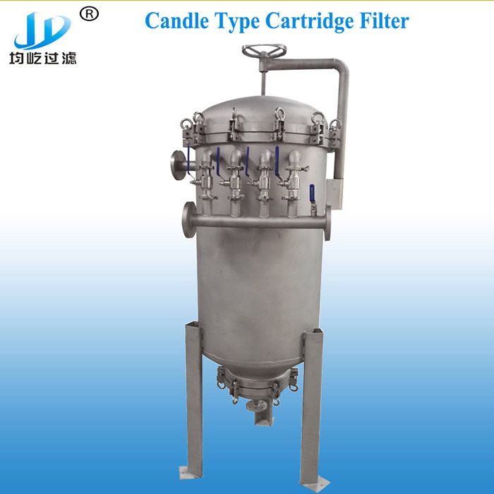 5 Elements 30inch Multi Cartridge Filter SUS Housing