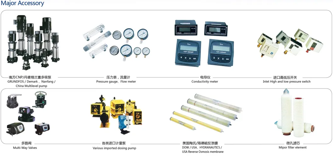 500m3/D Reverse Osmosis Desalination Plant