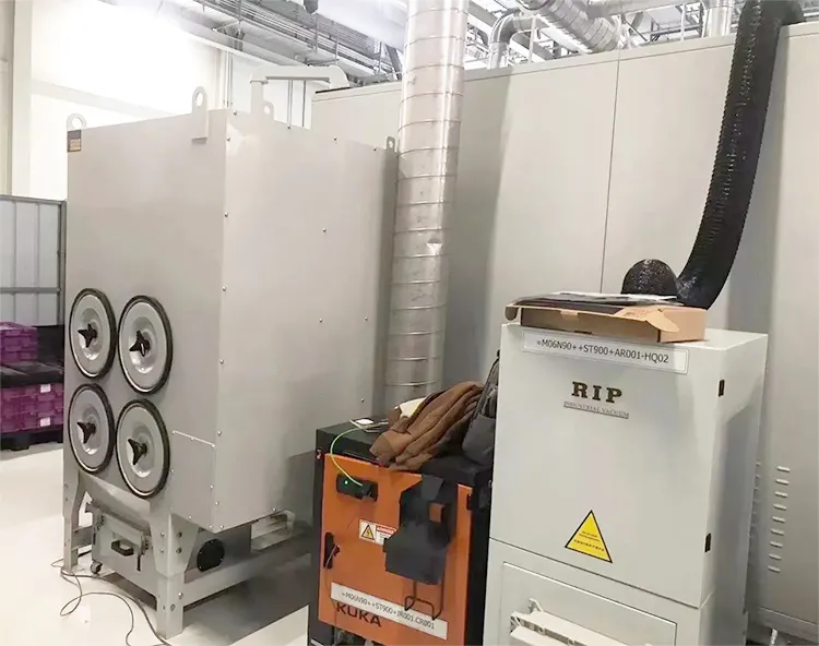 7.5kw 10HP Pre Separator Industrial Dust Collector for Metal Cutting