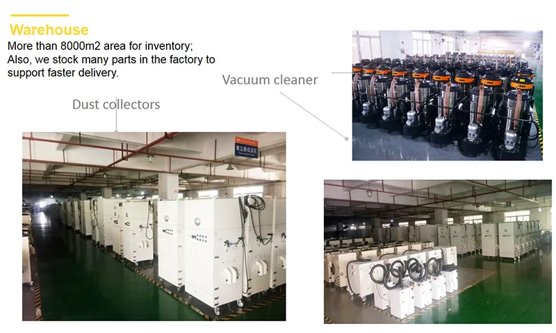 7500W 10HP Separator in Dust Collector for Laser Grinding, Sandblasting