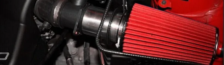 9/12/15/25mm Red Color Universal for Most Vehicle Car Air Filter
