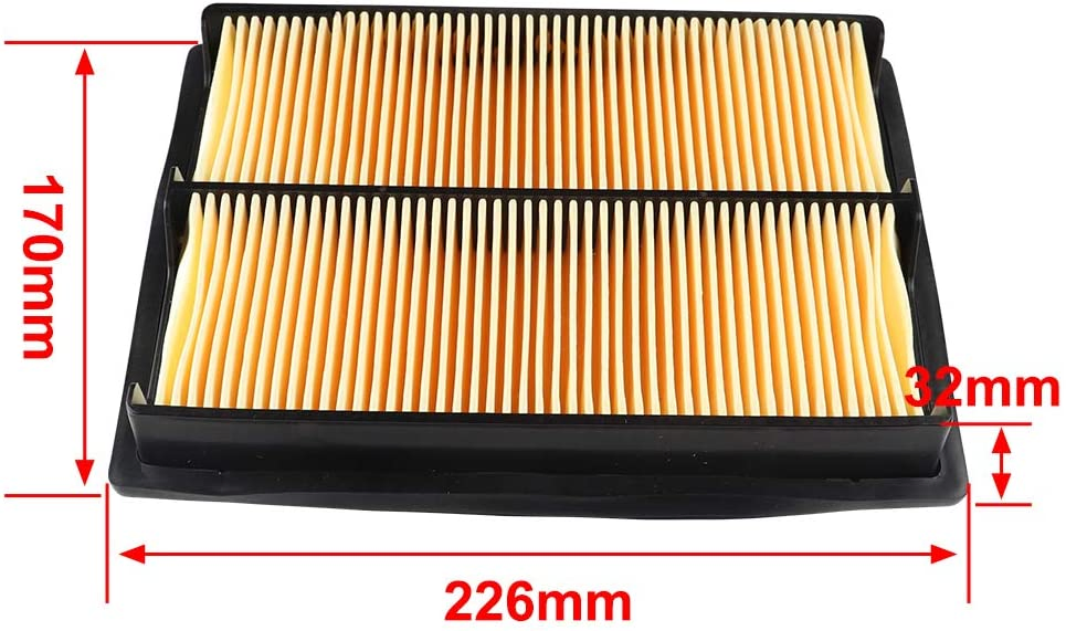 Air Filter 17218-ZJ1-840 for Honda GX610 GX620 GX670 GXV610 GXV620 GXV60 18HP 20HP 24HP 17210-ZJ1-841 17218-ZJ1-840 17210-ZJ1-842