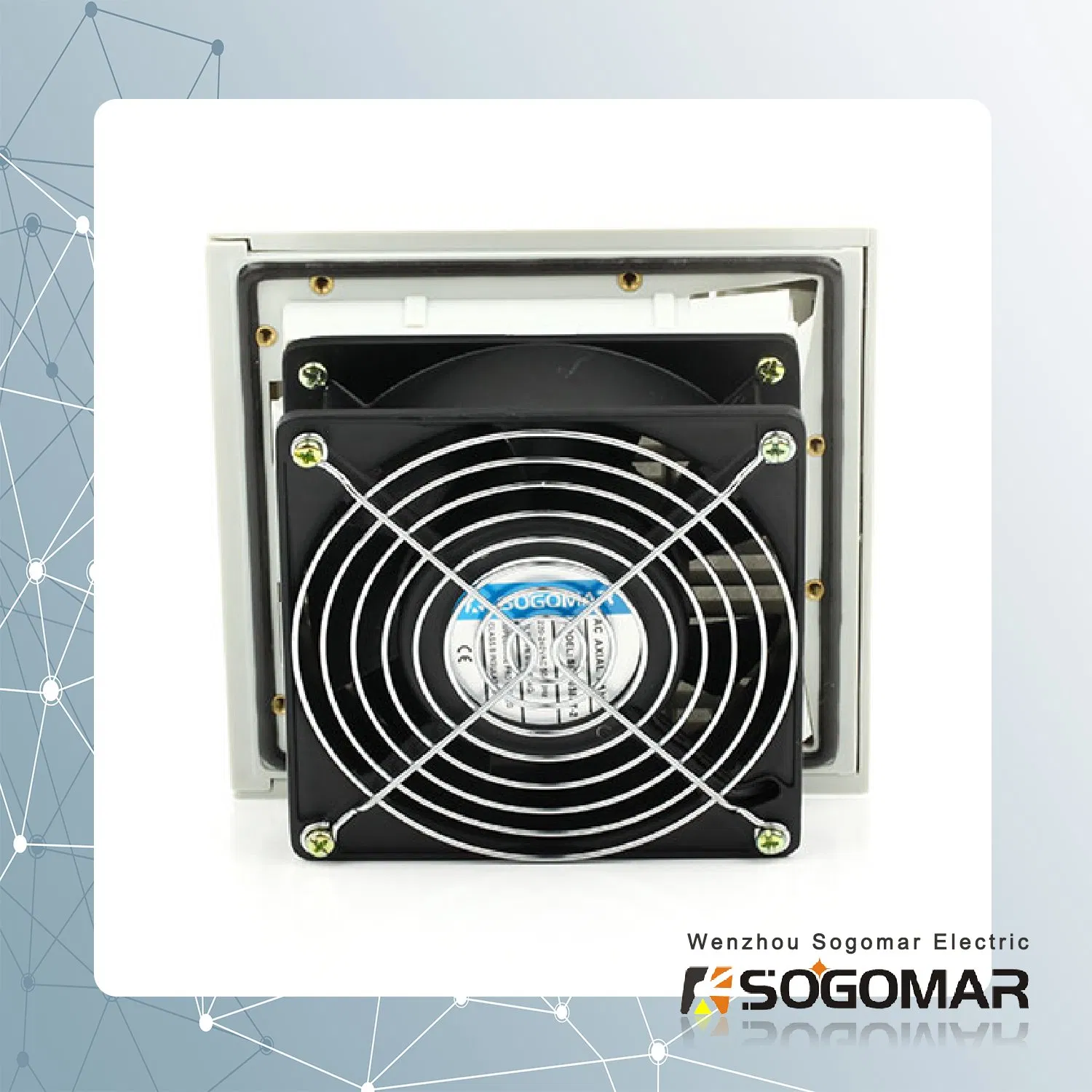 Air Filter Spfc 9805 9806 for 157/180/225mm Panel Fan