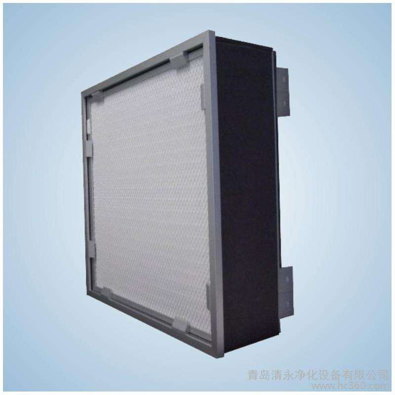 Air Filter with Partition for Clean Room