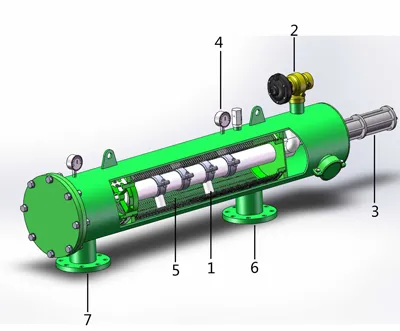 Automatic Backflush SS304/316 Self Cleaning Water Filter for Irrigation/Industrial