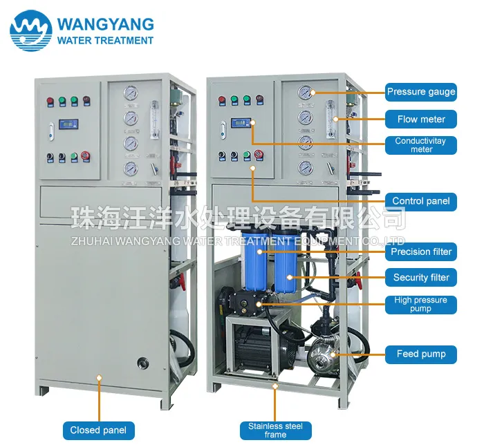 Boat RO Sea Water Treatment Machine in Cheap Price
