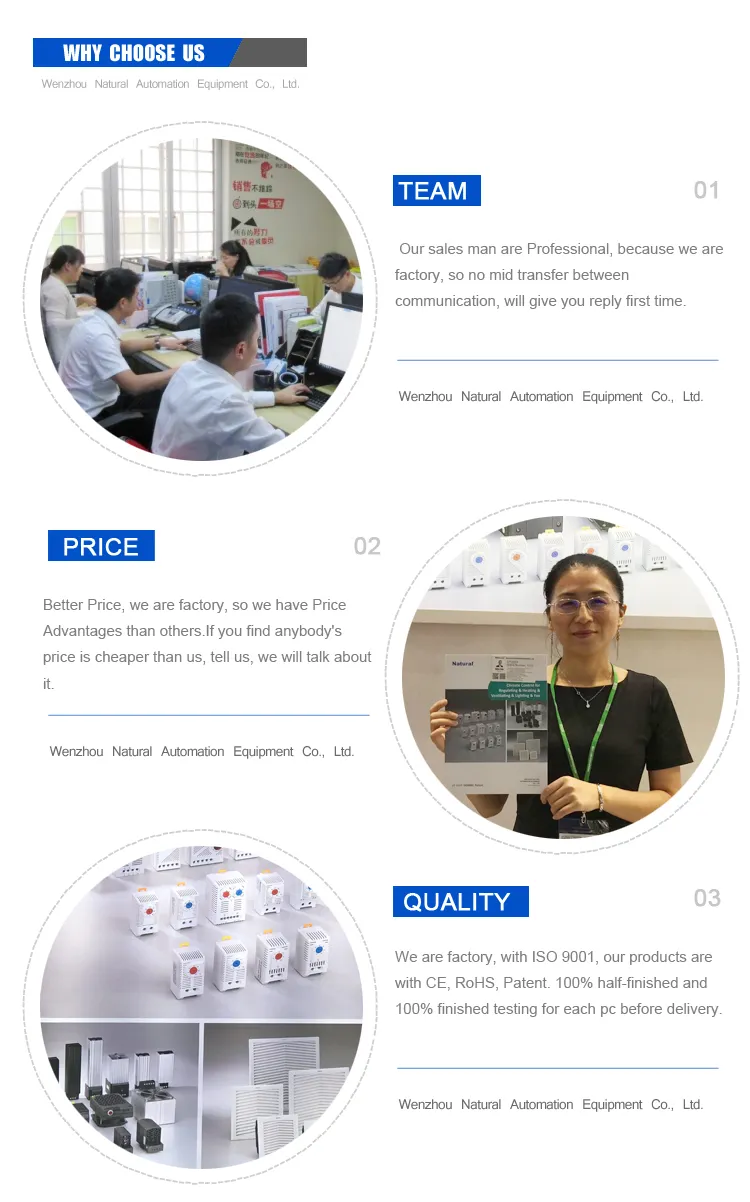 Ce RoHS Certified Cabinet Ventilator Panel Cooling Fan Filter for Enclosure Ntl-FF152