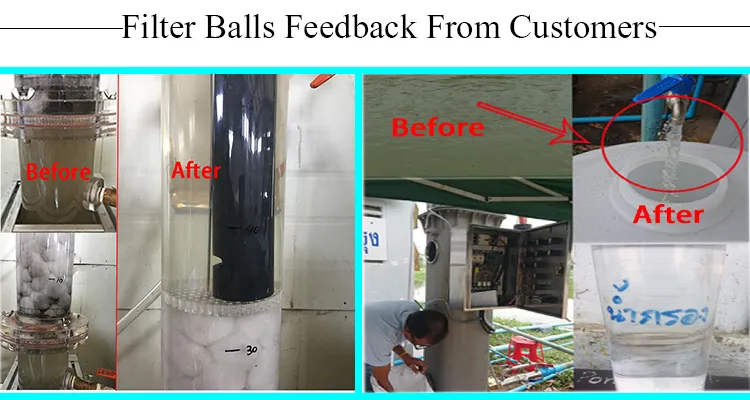 Chemically Stable Bio Balls Filter Media for Fish Farm Tank