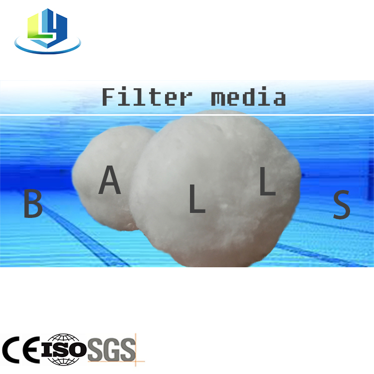 China Manufacturer Customized Polyester Fiber Balls Filter for Koi Pond