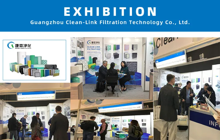 Clean-Link F9 H10 H11 H12 H13 HEPA V Bank Filter