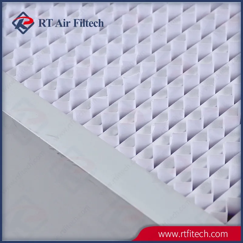 Deep Pleat HEPA Filter Aluminum Frame for Pharmaceutical Factory H10~H14