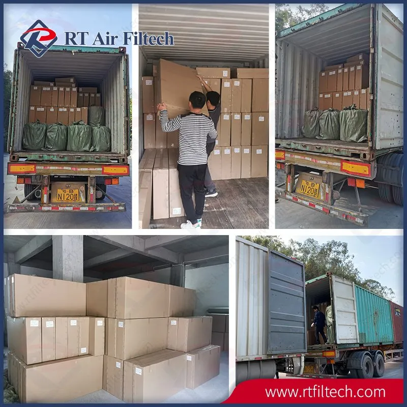 Deep Pleat HEPA Filter Aluminum Frame for Pharmaceutical Factory H10~H14