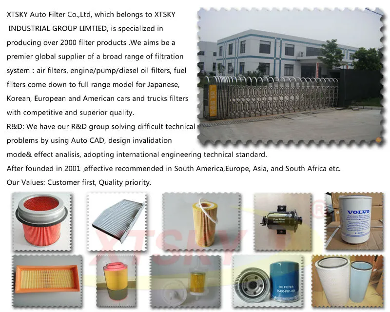 Excavator Spare Parts Fuel Filter 600-319-3750
