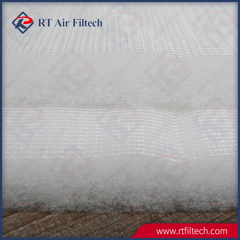 F5 Paint Booth Ceiling Air Filter Rolls for Hospital