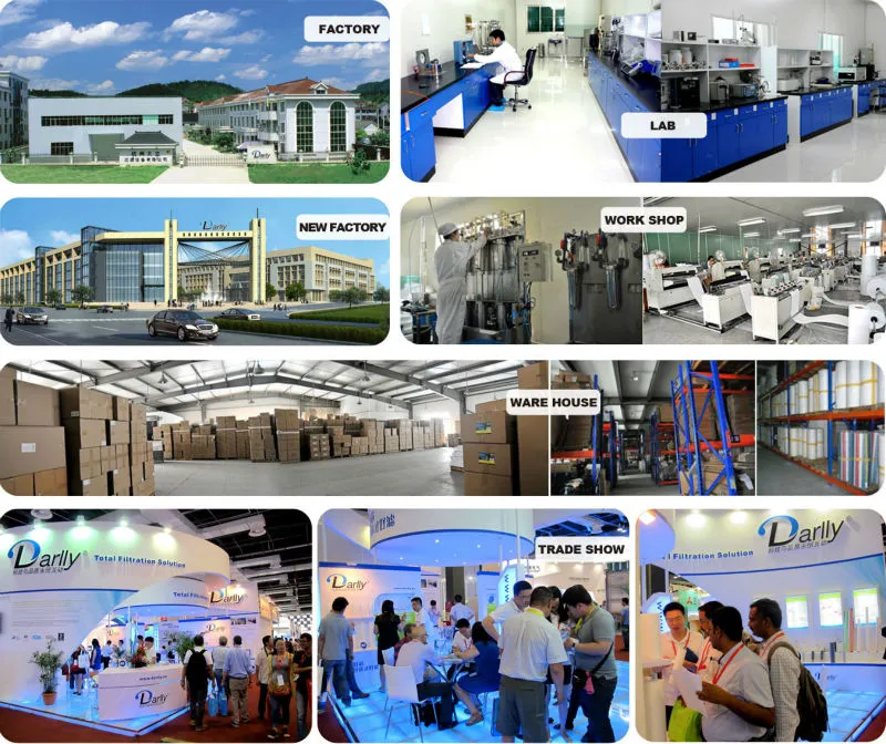 FRP End Cap High Flow Filter Cartridge with Length 40inch