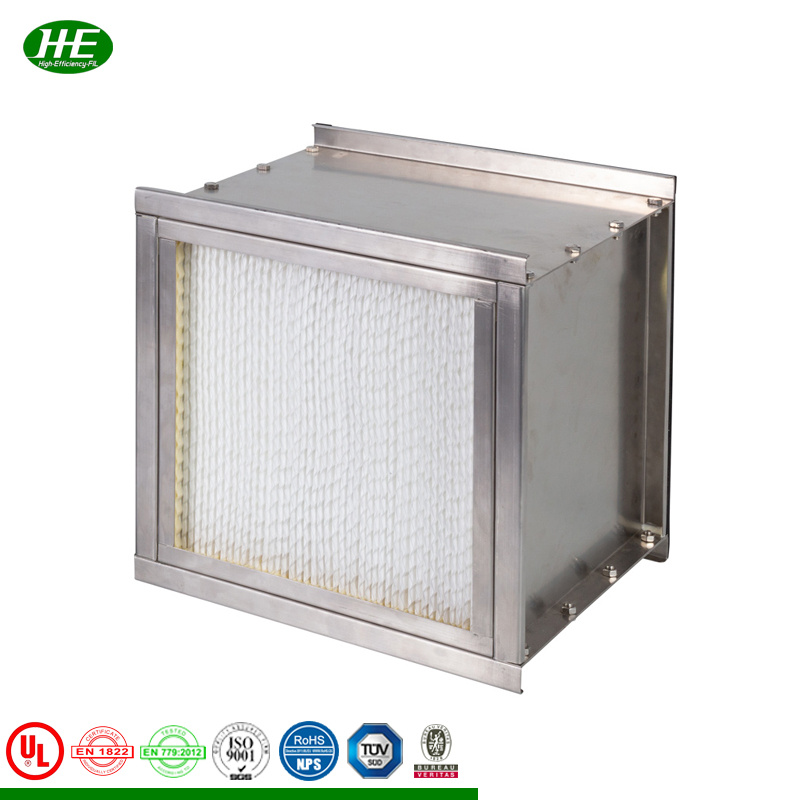 Good HEPA/ULPA Filters Class H10- U15 Temperature Resistance High Efficient Air Industrial Manufacturer