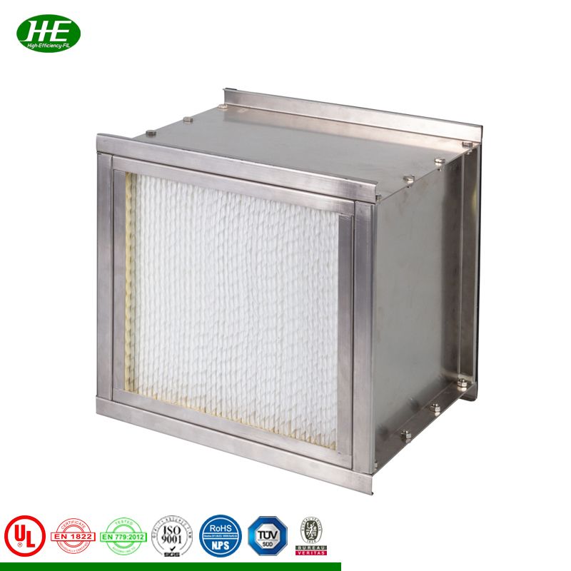 Good HEPA/ULPA Filters Class H10-U15 Temperature Resistance High Efficient Air Industrial Manufacturer