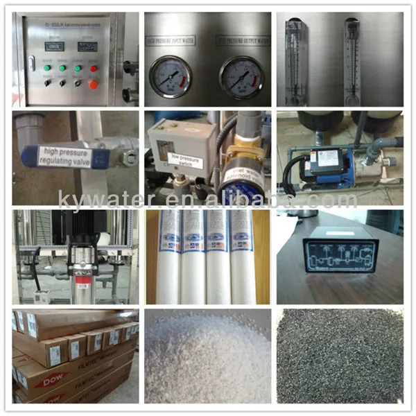 Ground Water Filtration System 1000lph Potable Water Machine RO Water Filters